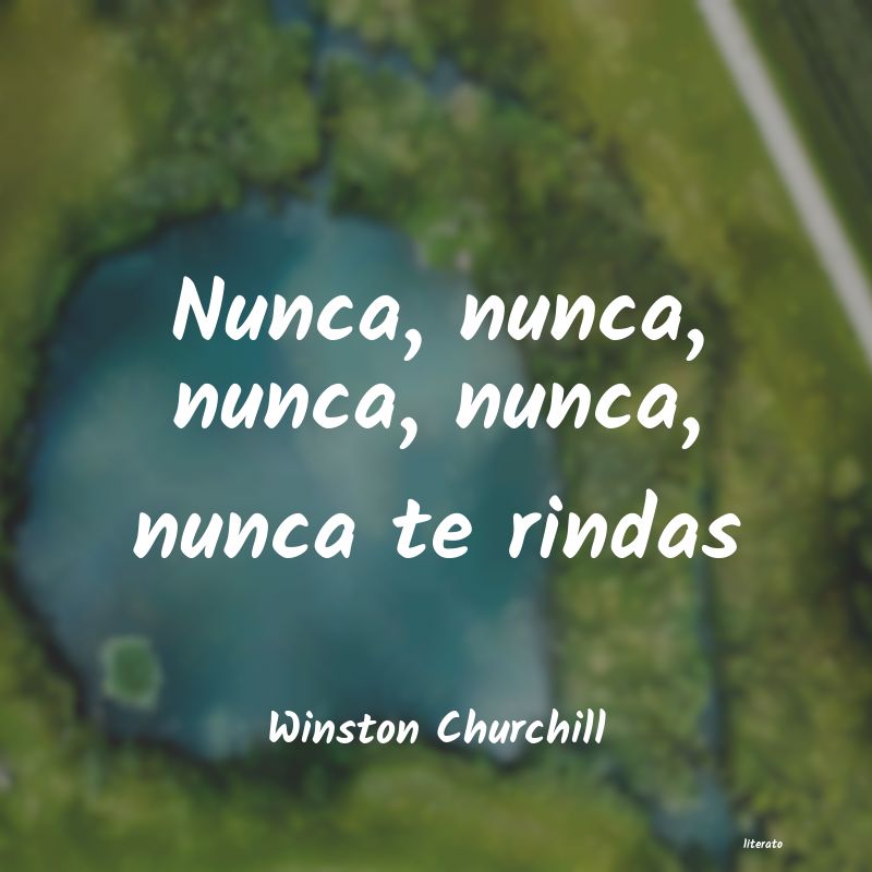 frases de Winston Churchill
