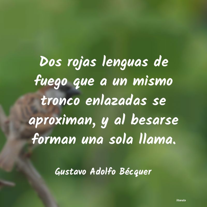 Frases de Gustavo Adolfo Bécquer