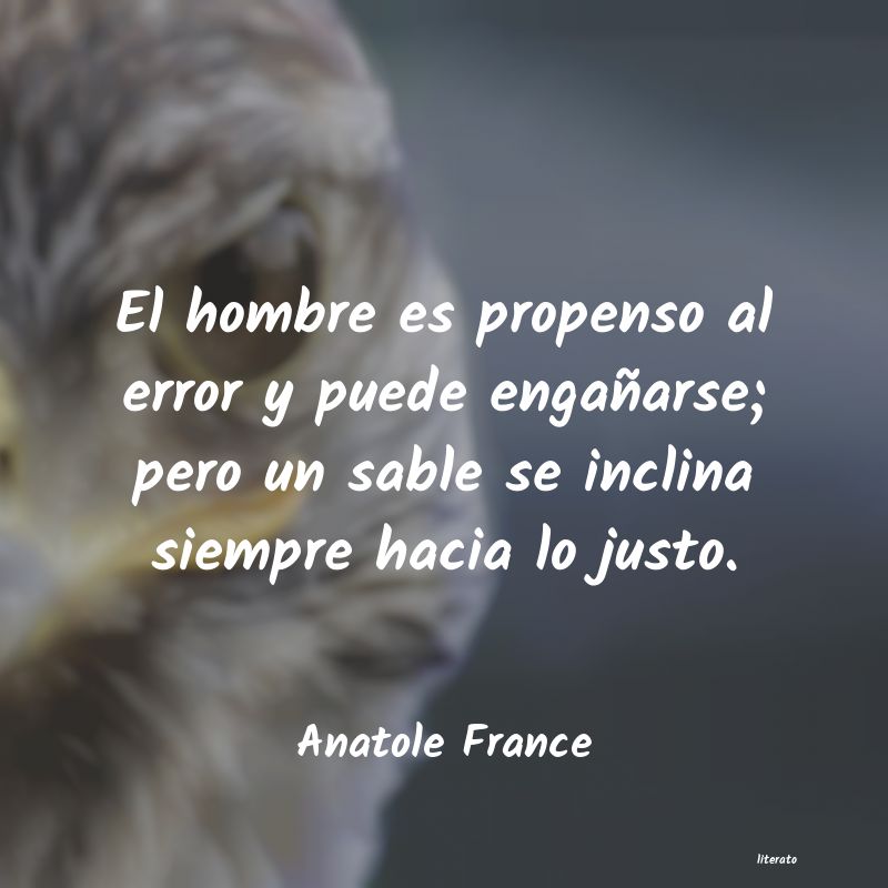 Frases de Anatole France