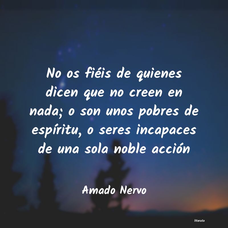 Frases de Amado Nervo