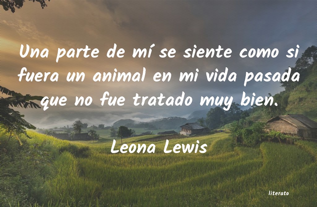 frases de Leona Lewis