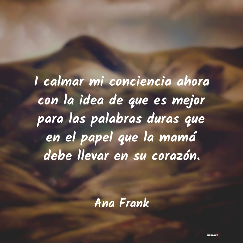 frases de Ana Frank
