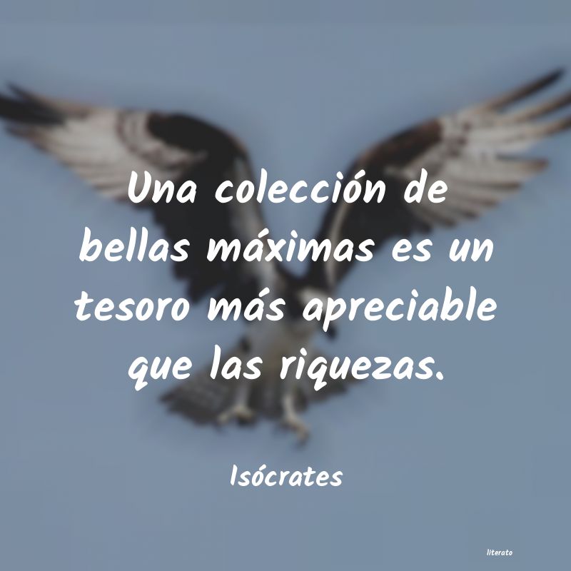 frases de IsÃ³crates