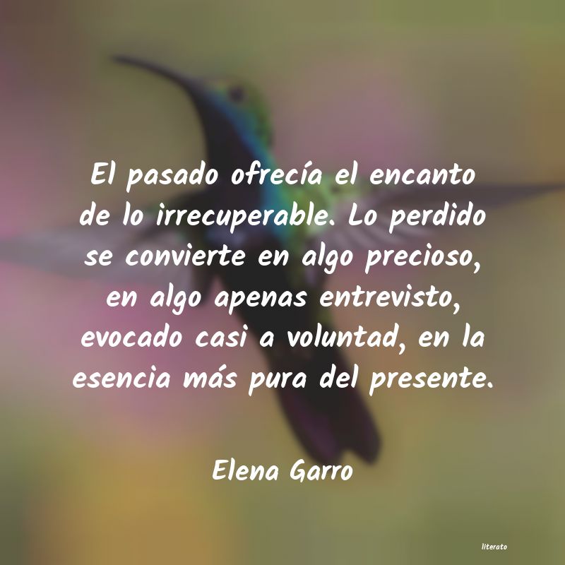 frases de Elena Garro