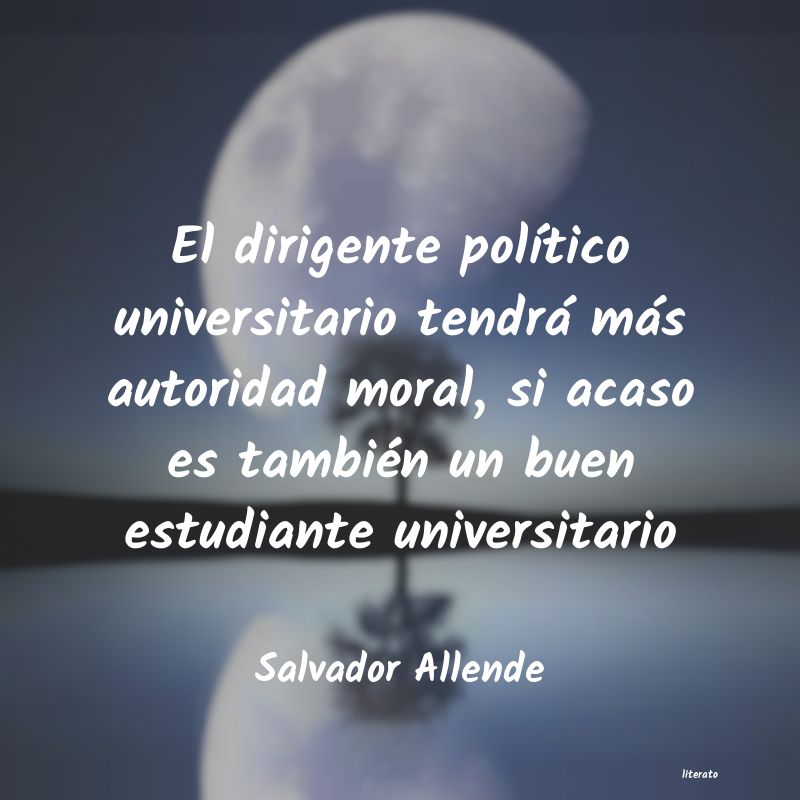 Frases de Salvador Allende