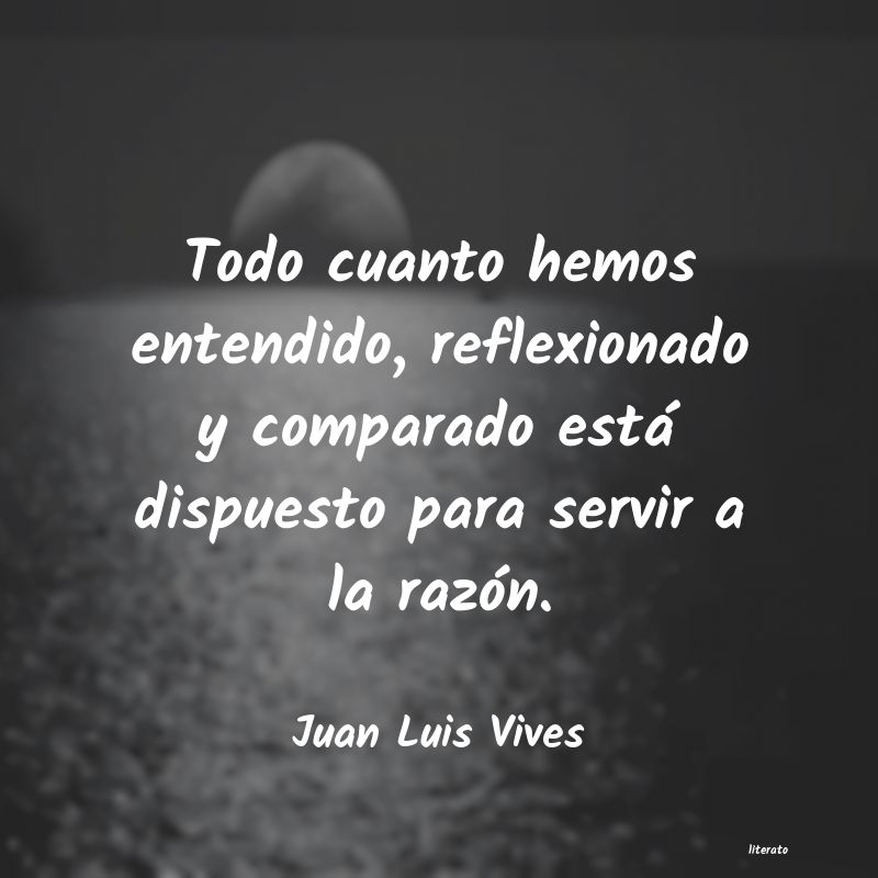 Frases de Juan Luis Vives