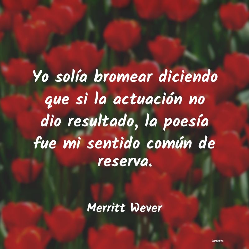 frases de Merritt Wever