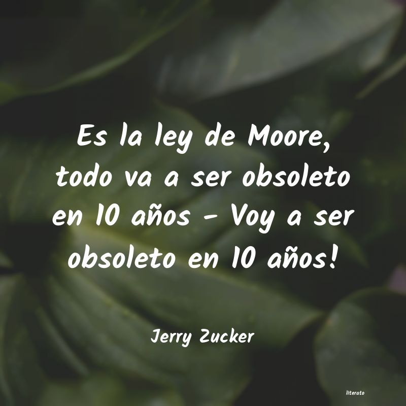 frases de Jerry Zucker
