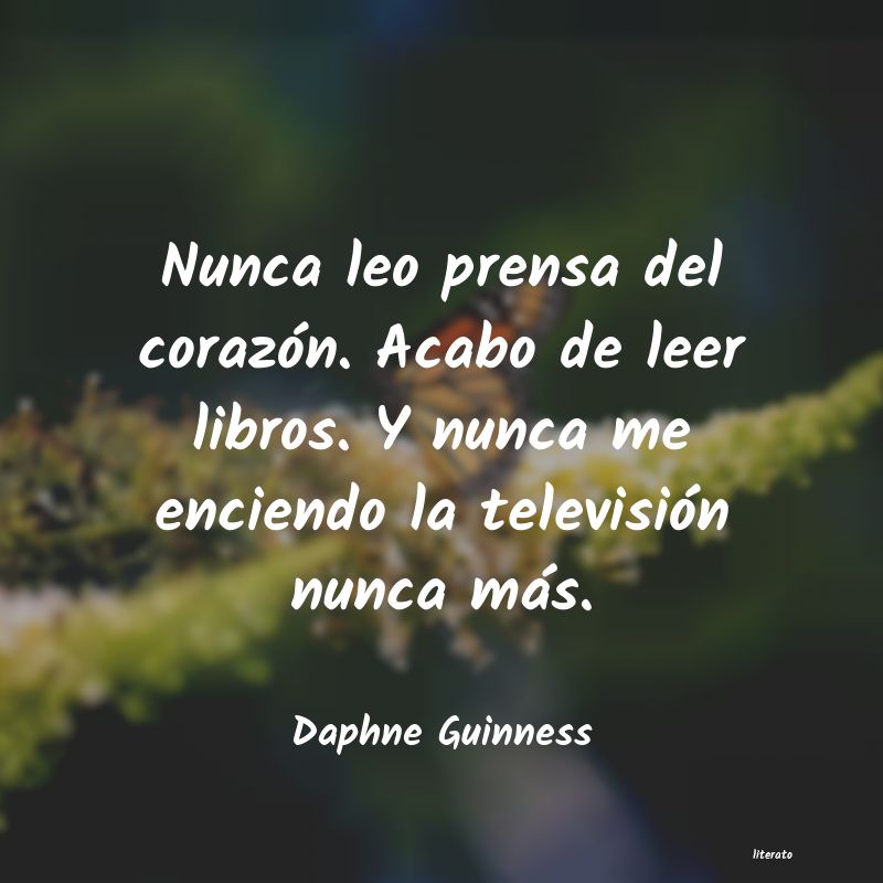 Frases de Daphne Guinness