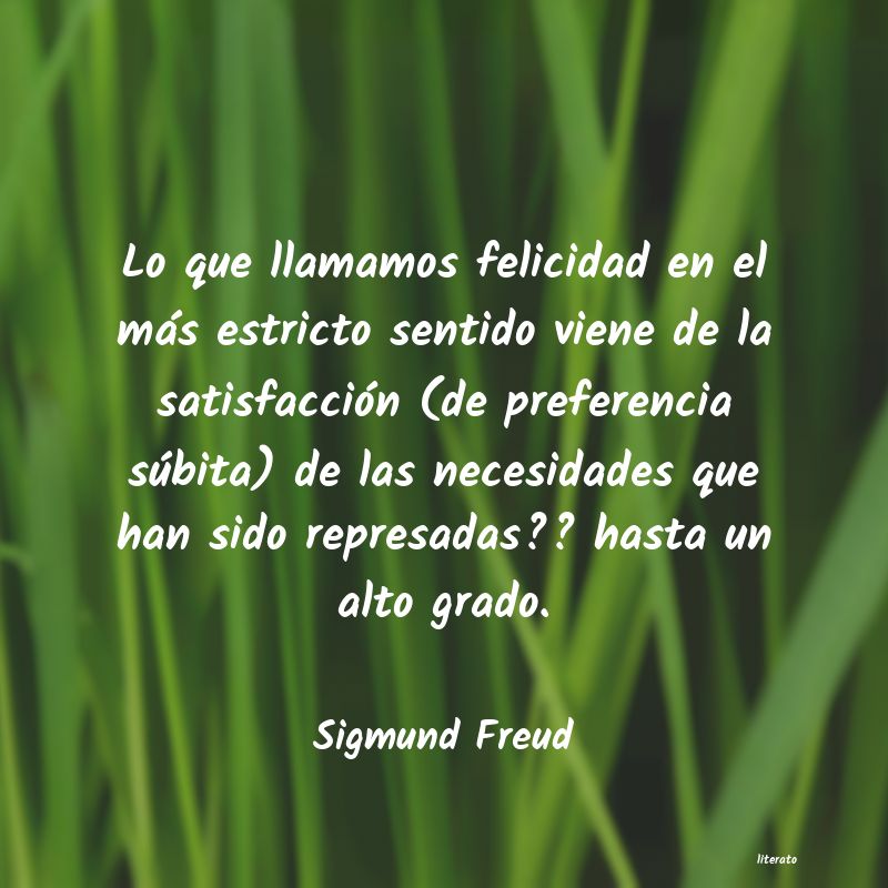 Frases de Sigmund Freud