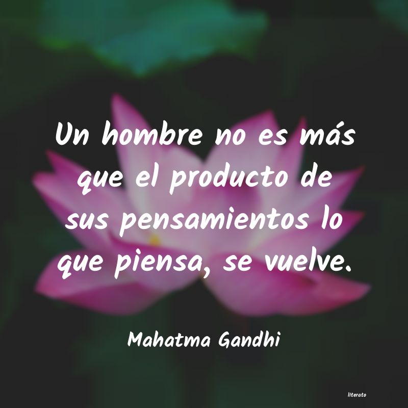 Frases de Mahatma Gandhi