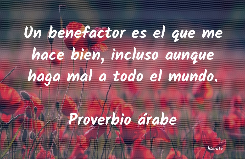 Frases de Proverbio árabe