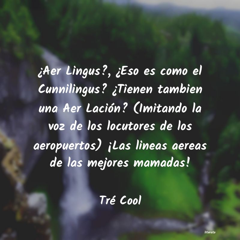 Frases de Tré Cool