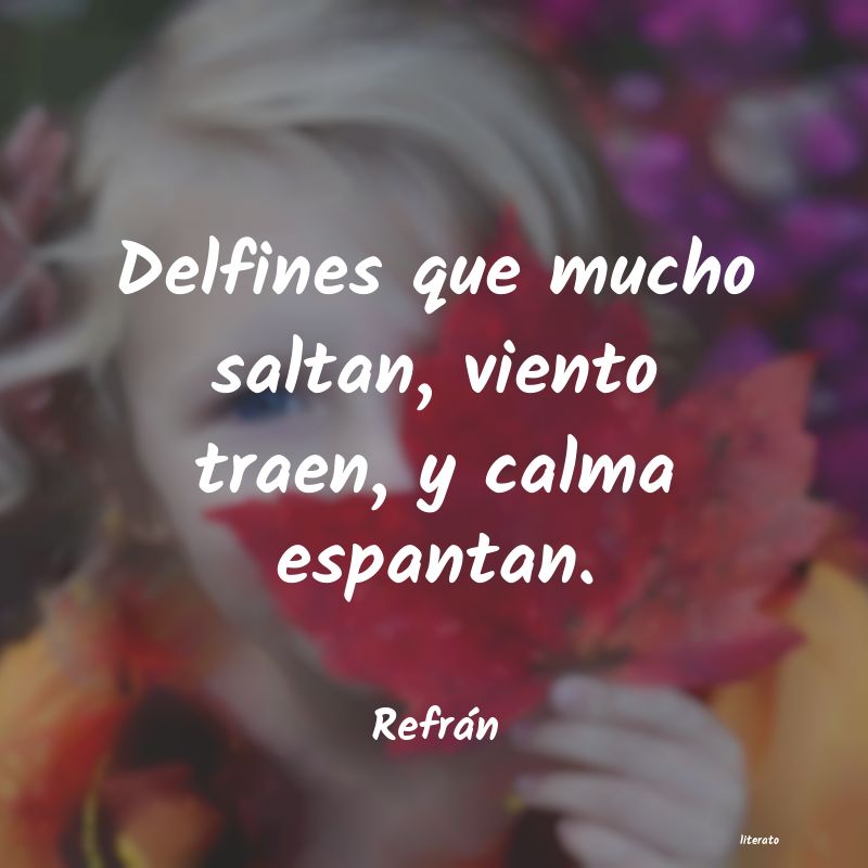 refran viento