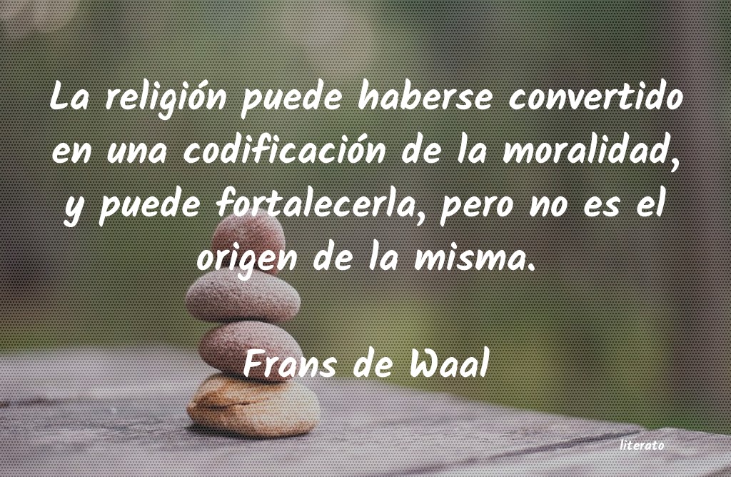 frases de Frans de Waal