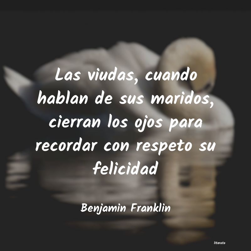 Frases de Benjamin Franklin