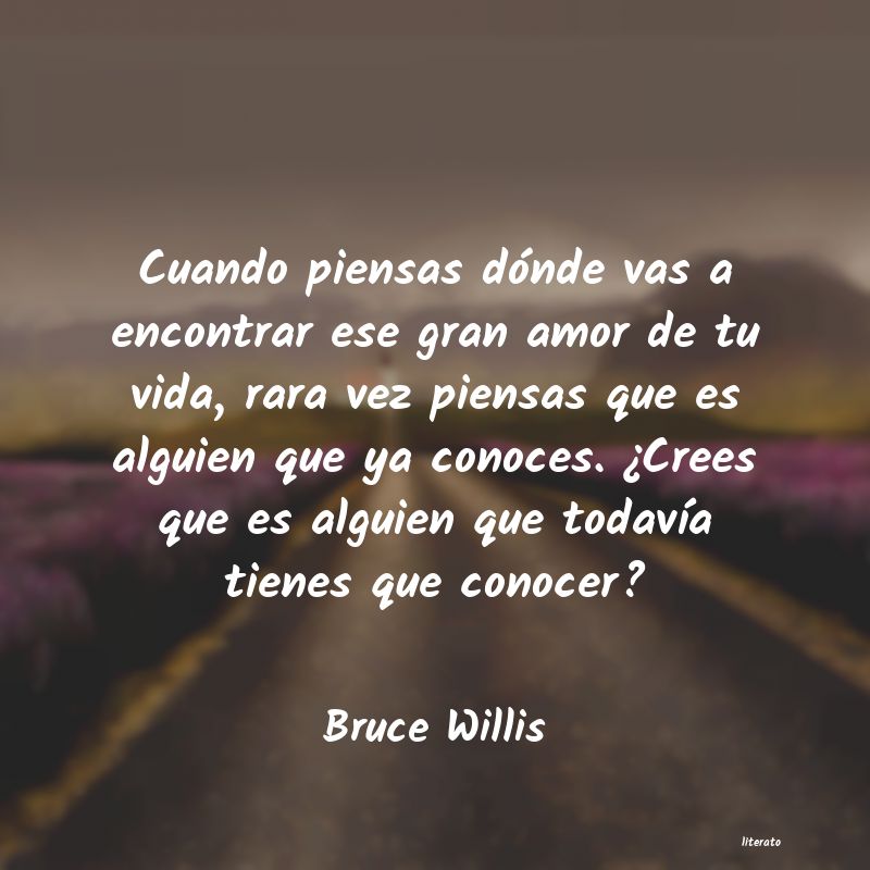 Frases de Bruce Willis