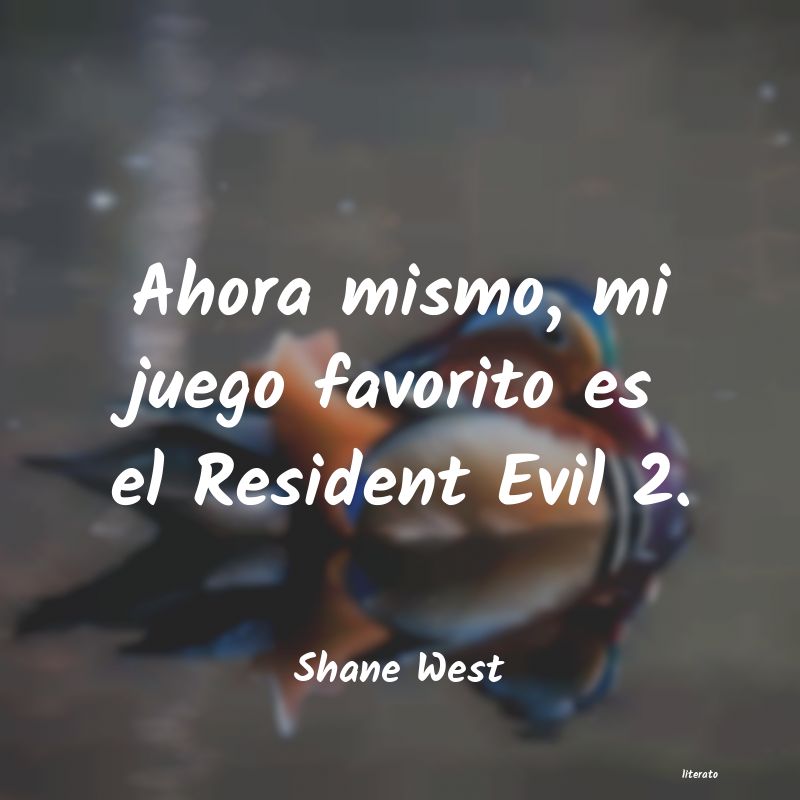 Frases de Shane West