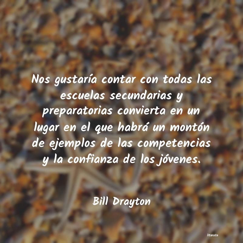 Frases de Bill Drayton