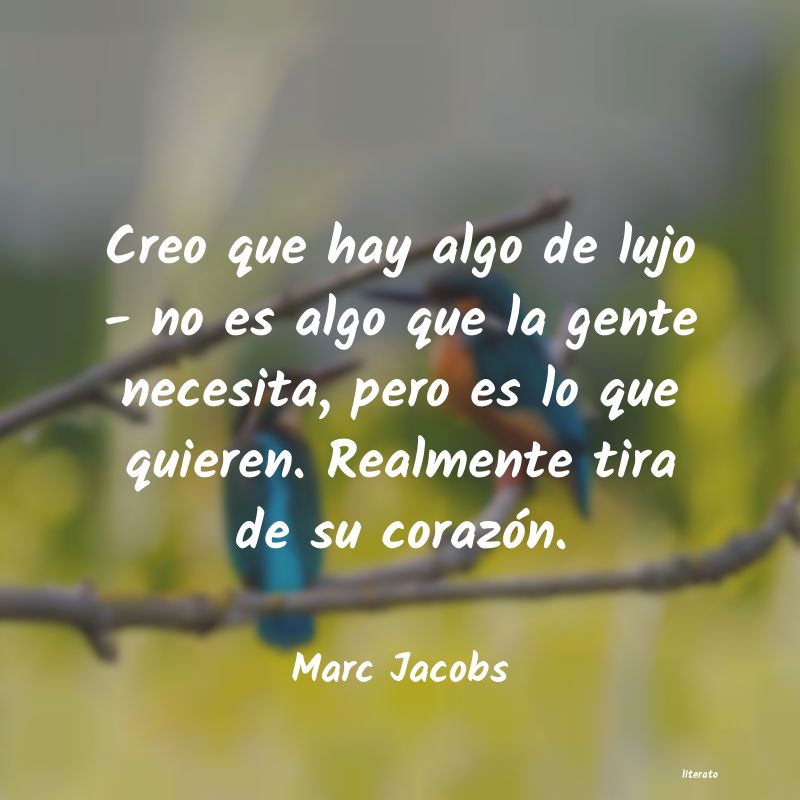 Frases de Marc Jacobs