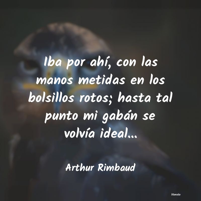 Frases de Arthur Rimbaud