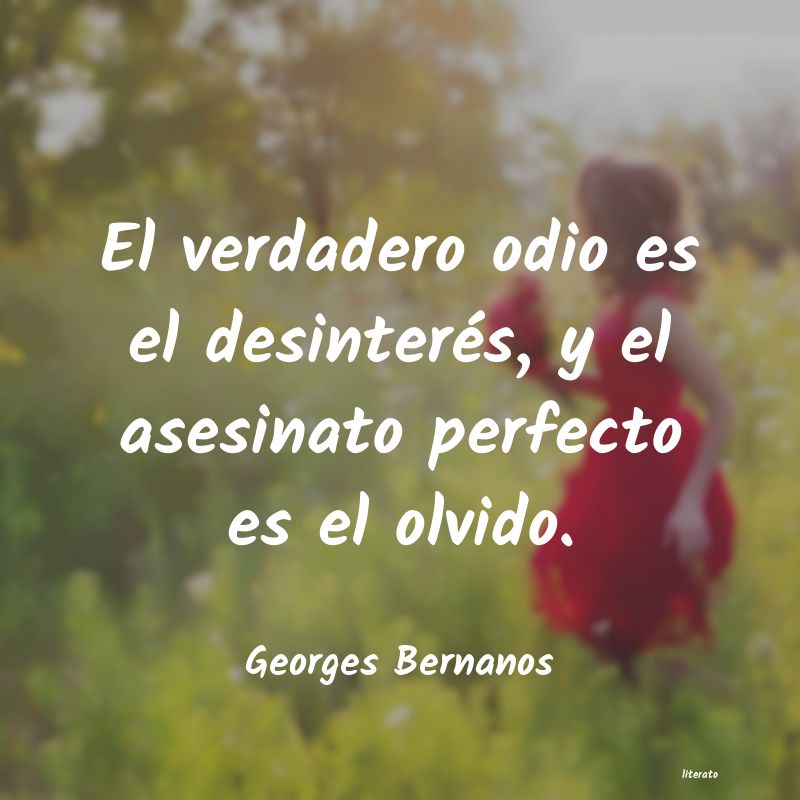 frases de Georges Bernanos