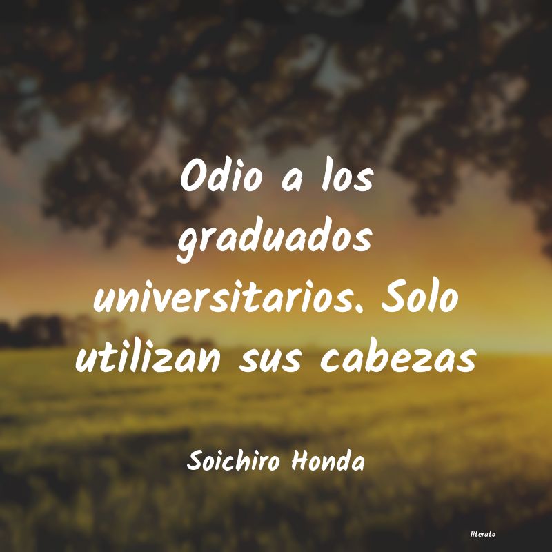 Frases de Soichiro Honda