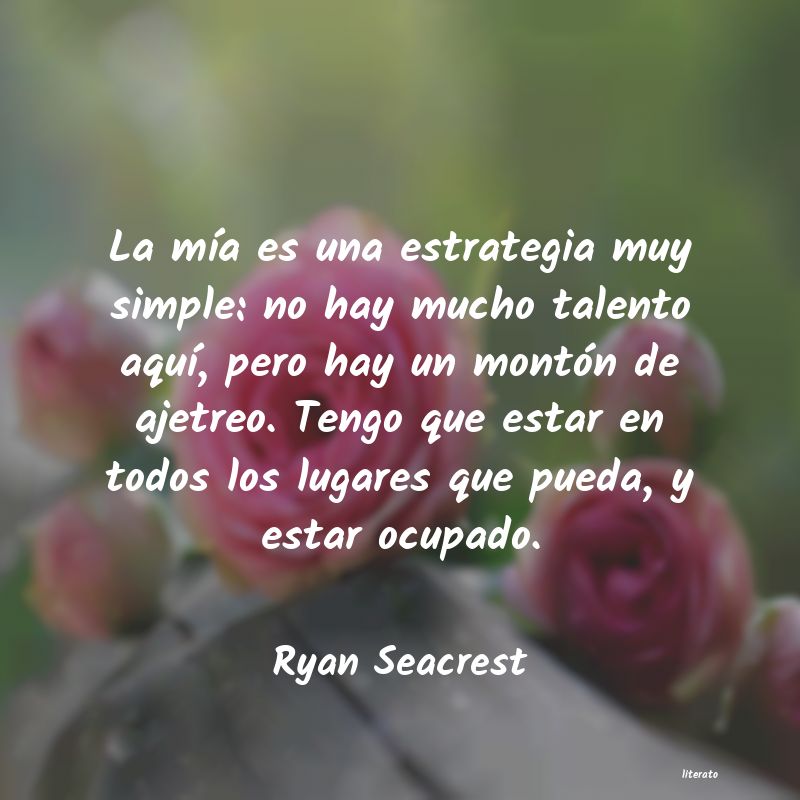 frases de Ryan Seacrest
