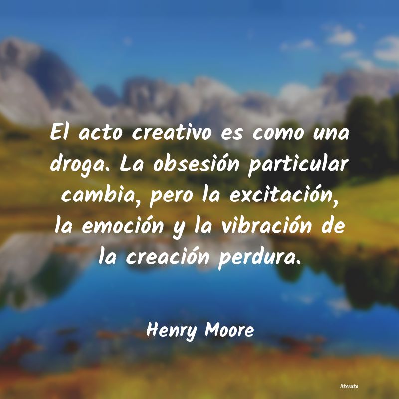 frases de Henry Moore