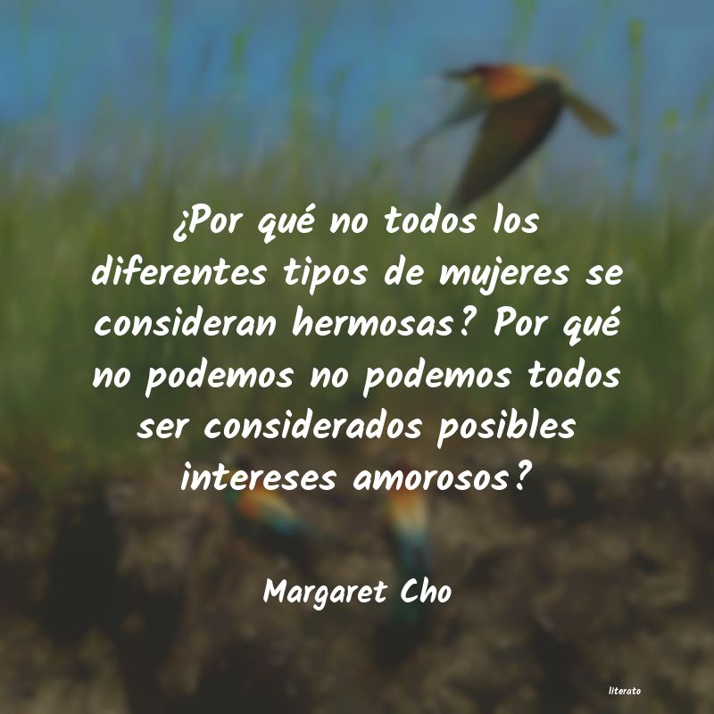 Frases de Margaret Cho