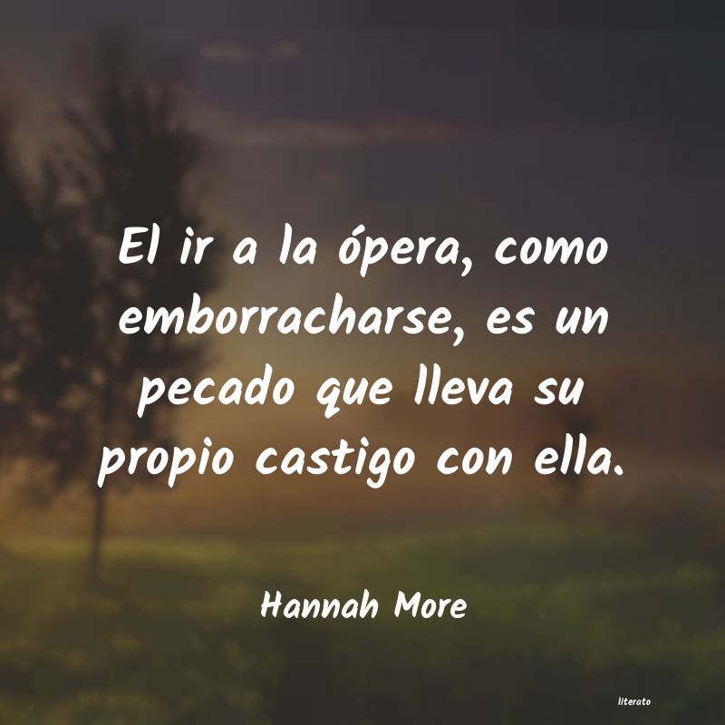 frases de Hannah More