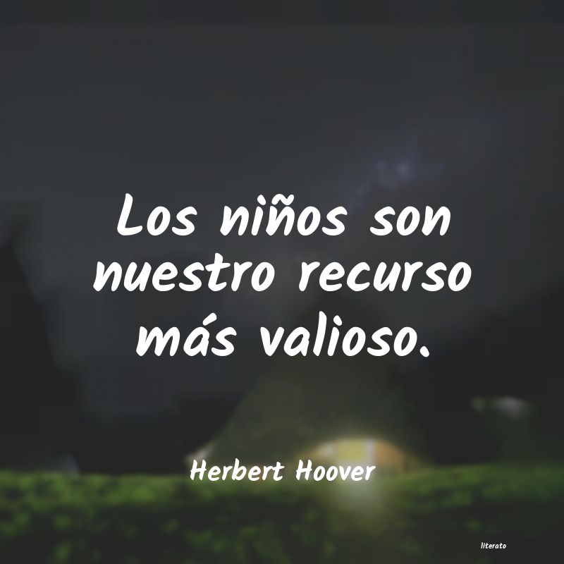 frases de Herbert Hoover