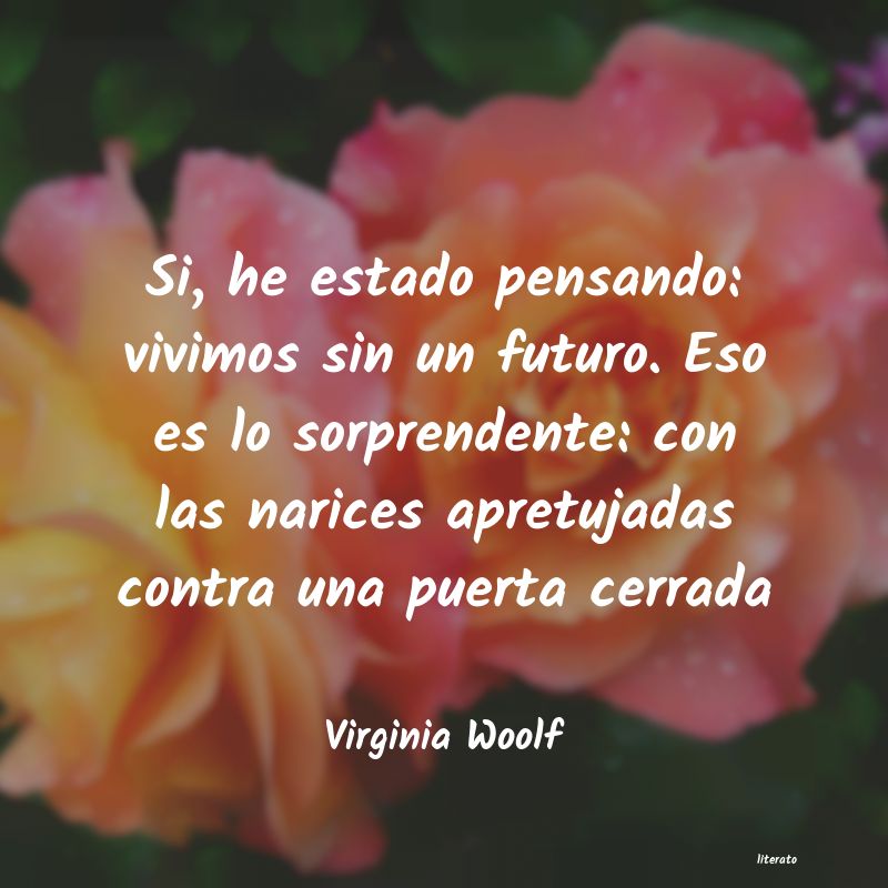 Frases de Virginia Woolf