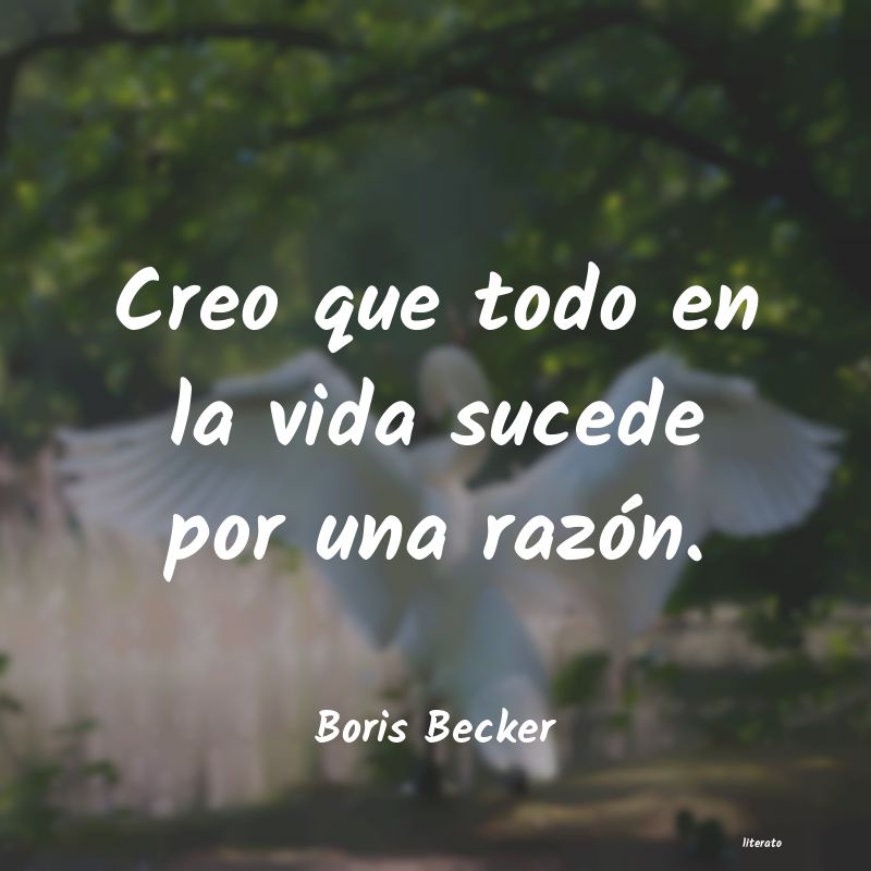 frases de Boris Becker