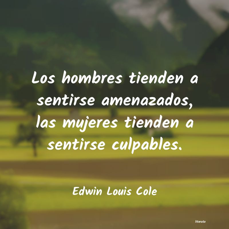 Frases de Edwin Louis Cole