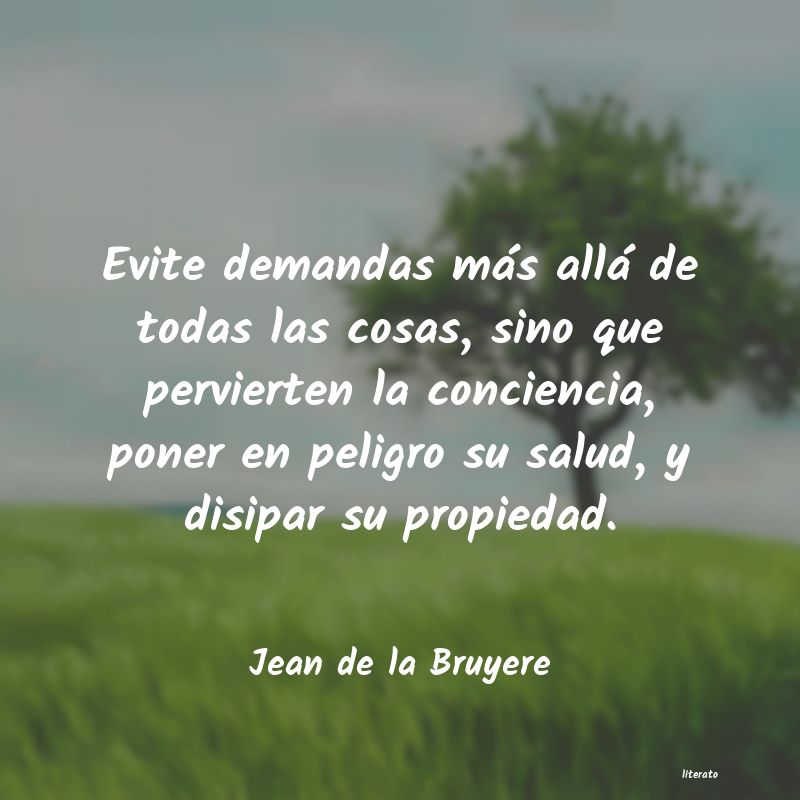 Frases de Jean de la Bruyere