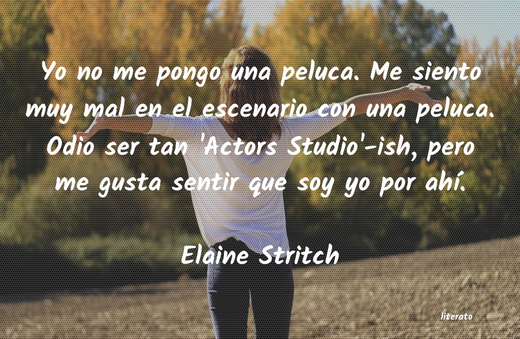 frases de Elaine Stritch