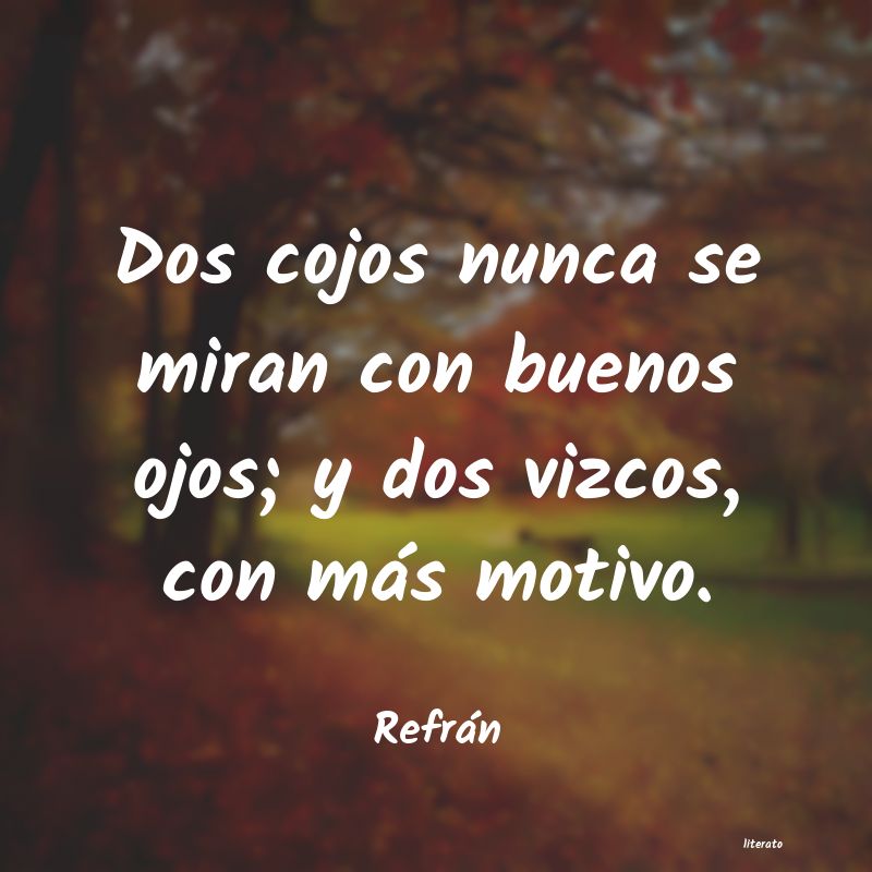frases de Refrán