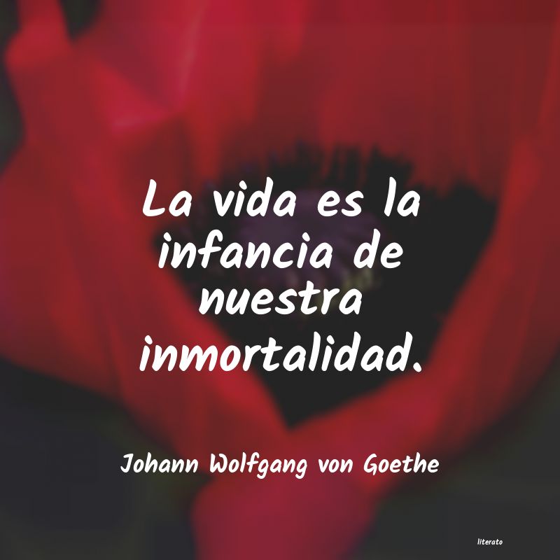 Frases de Johann Wolfgang von Goethe