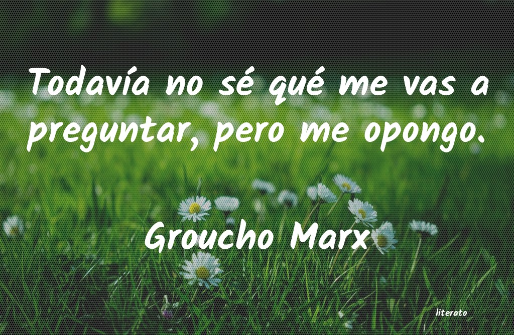 Frases de Groucho Marx