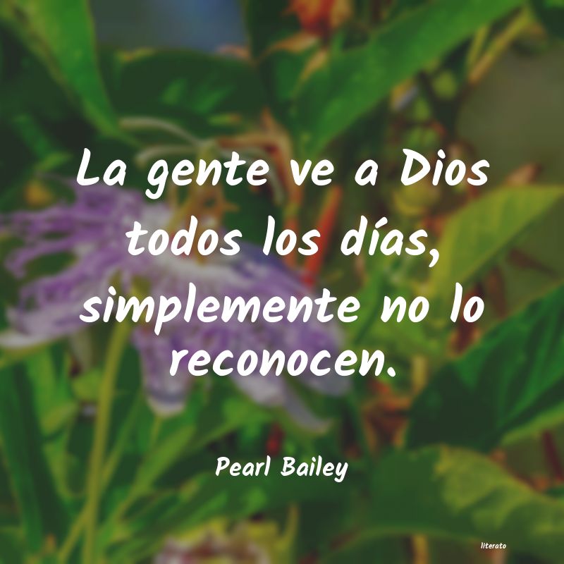 frases de Pearl Bailey