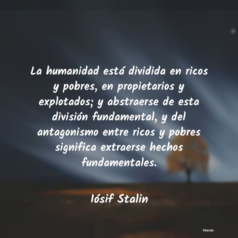 Frases de Iósif Stalin