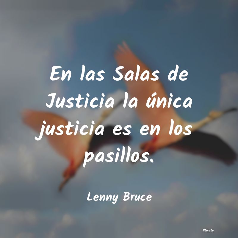 Frases de Lenny Bruce