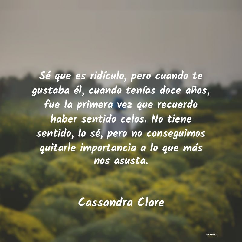 Frases de Cassandra Clare