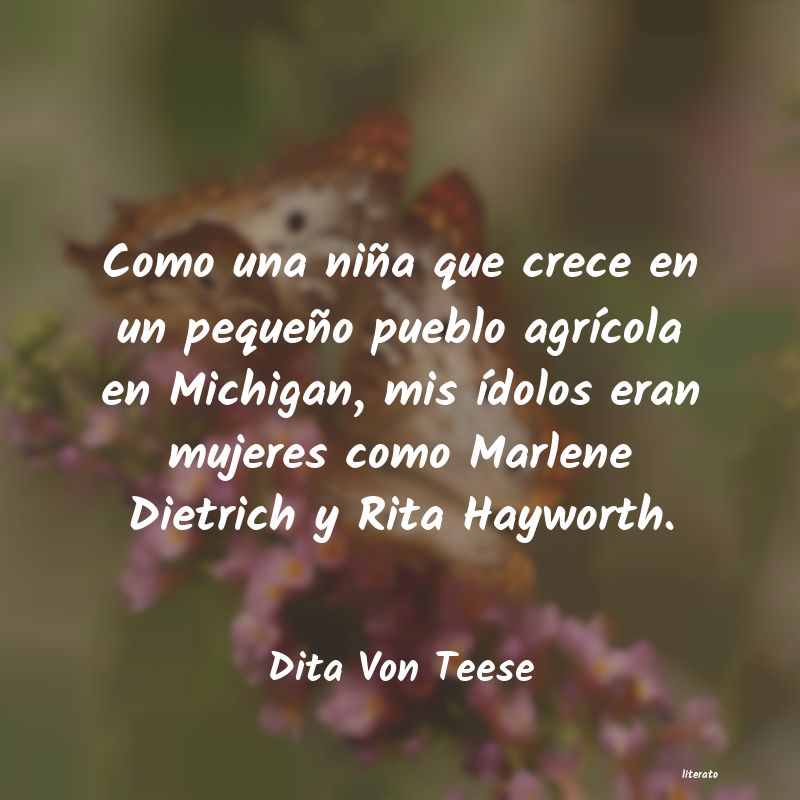 Frases de Dita Von Teese