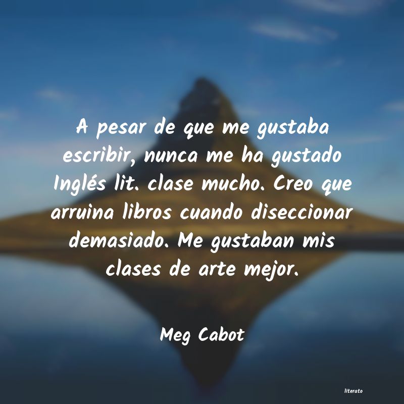 Frases de Meg Cabot