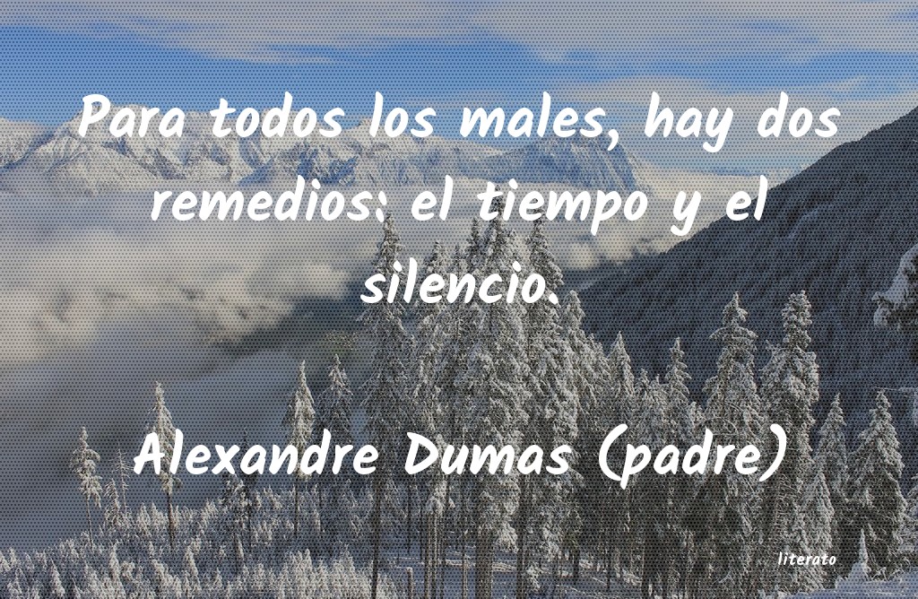 Frases de Alexandre Dumas (padre)