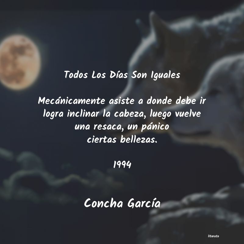 Frases de Concha García