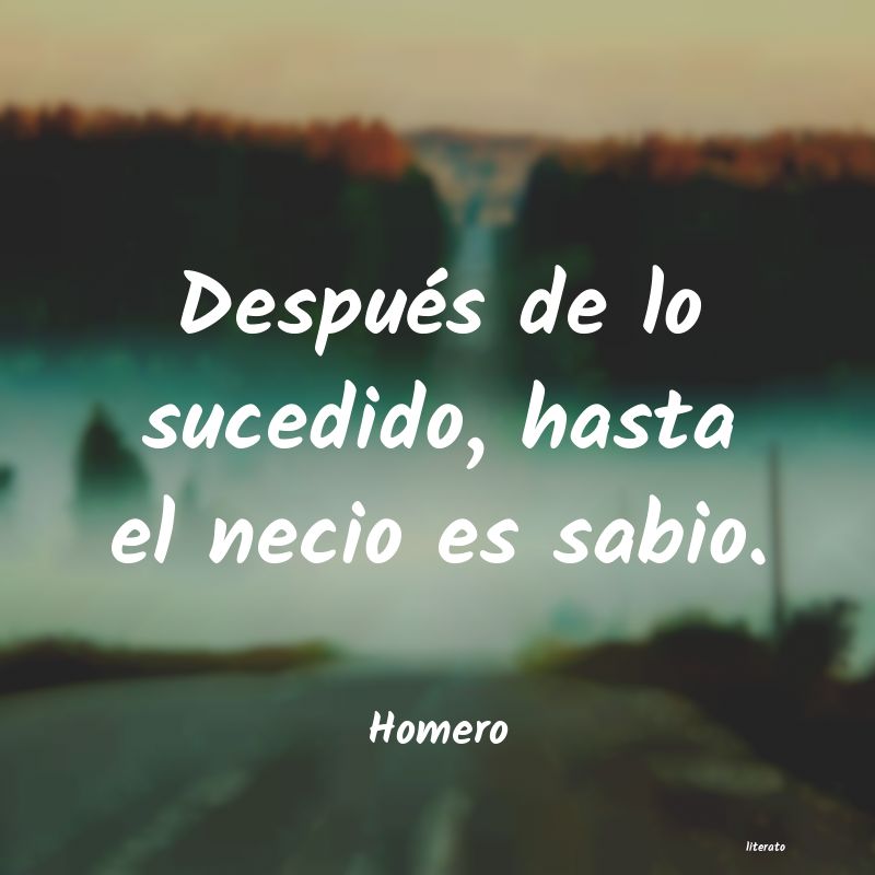 frases de Homero