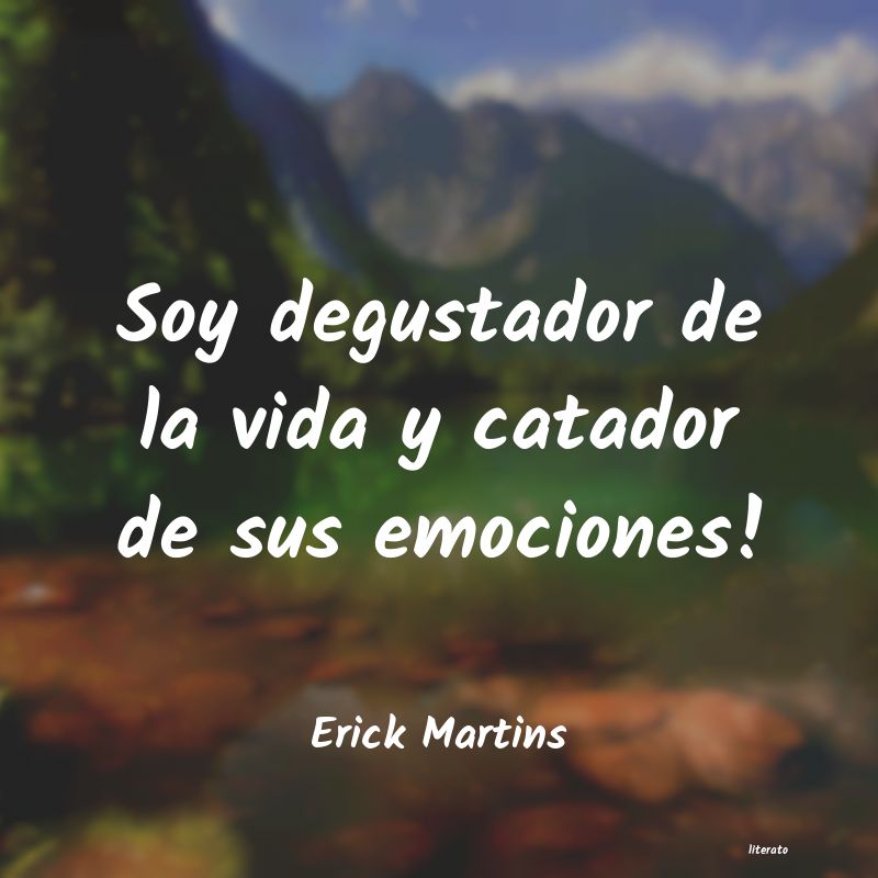 Frases de Erick Martins